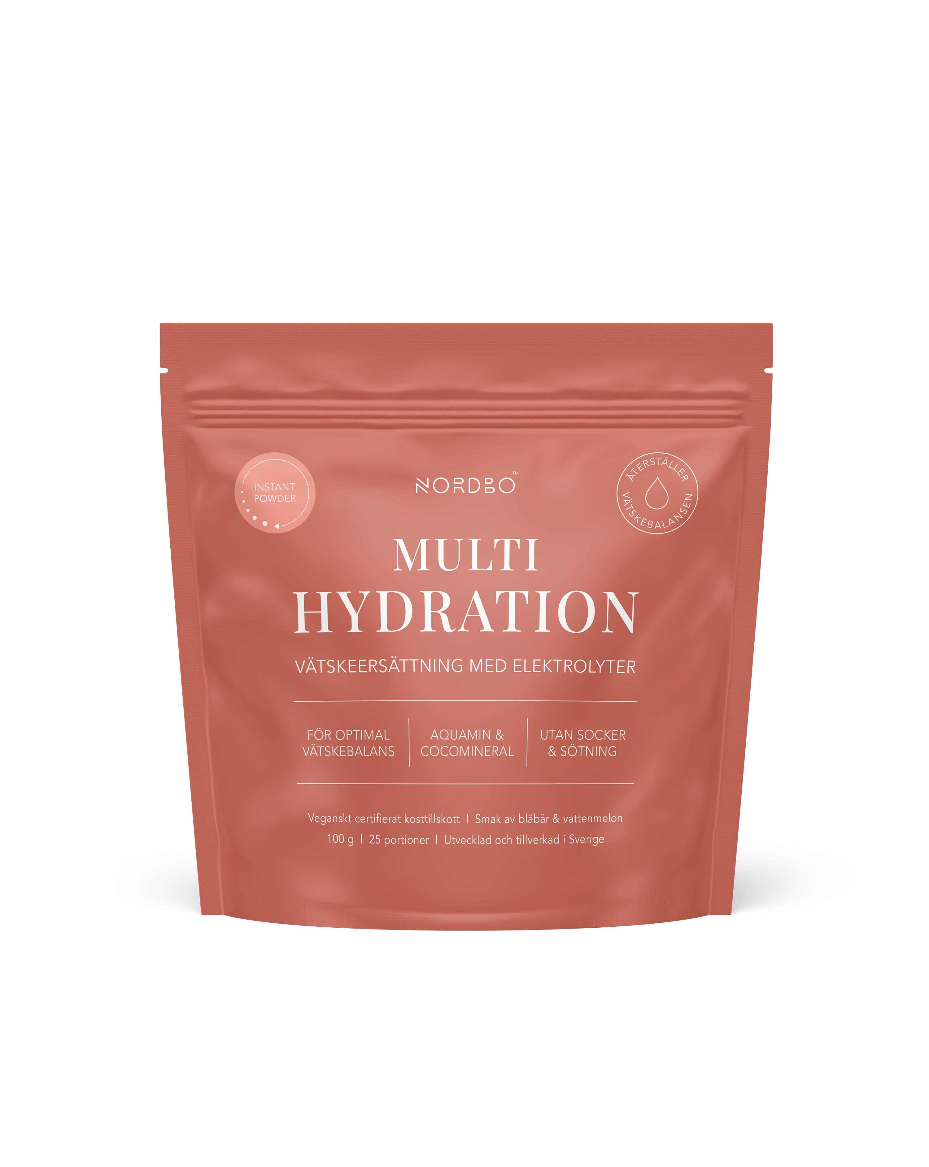 NORDBO MULTI HYDRATION PULVER 100 G.