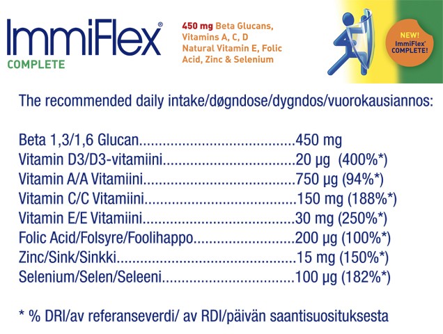 ImmiFlex Complete 30 kapsler
