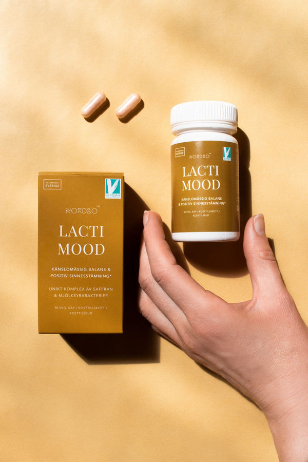 NORDBO LACTIMOOD 30 KAPSLER - VEGANSK