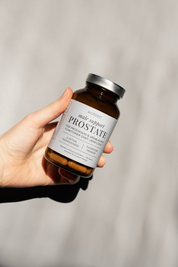 NORDBO MALE SUPPORT PROSTATE 120 KAP - VEGANSK