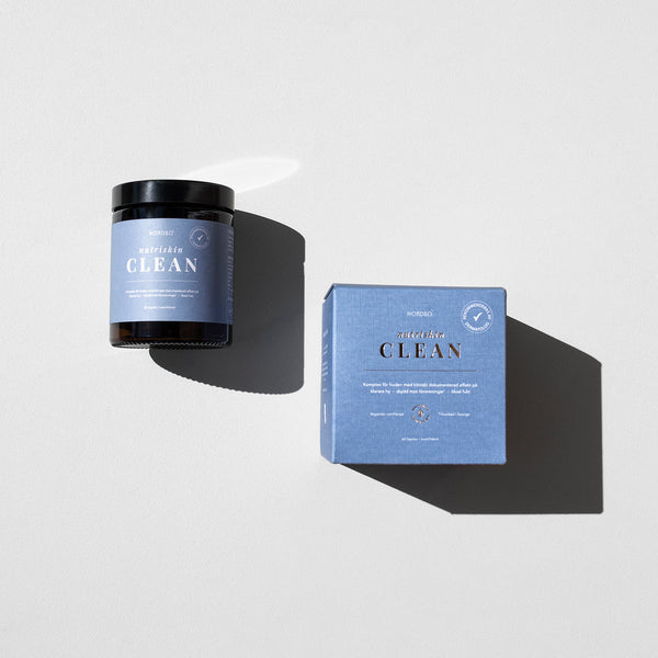 NORDBO NUTRISKIN CLEAN 60 KAPSLER - VEGANSK