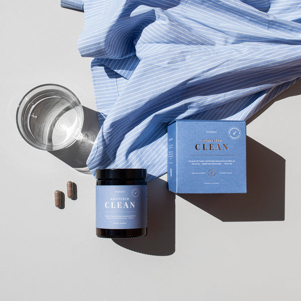 NORDBO NUTRISKIN CLEAN 60 KAPSLER - VEGANSK