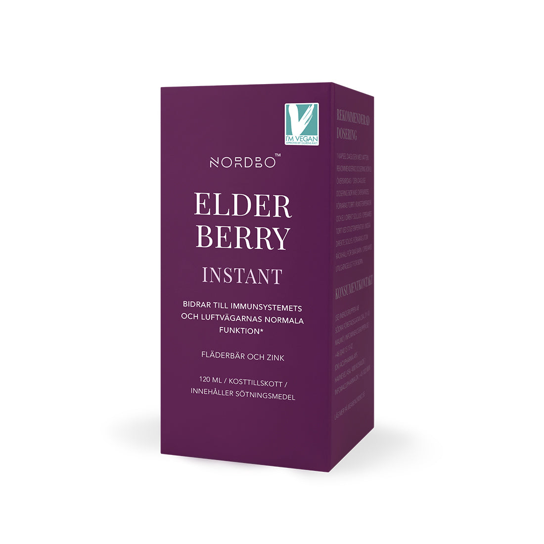 NORDBO ELDERBERRY INSTANT 120 ML