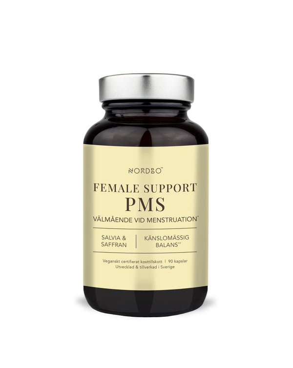 NORDBO FEMALE SUPPORT PMS 90 KAPSLER