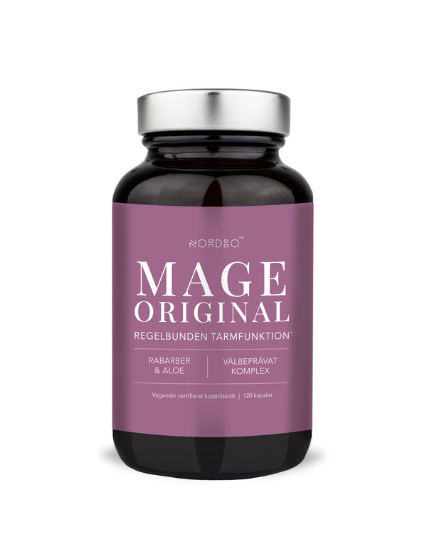 NORDBO MAGE (mave) 120 KAPSLER - VEGANSK