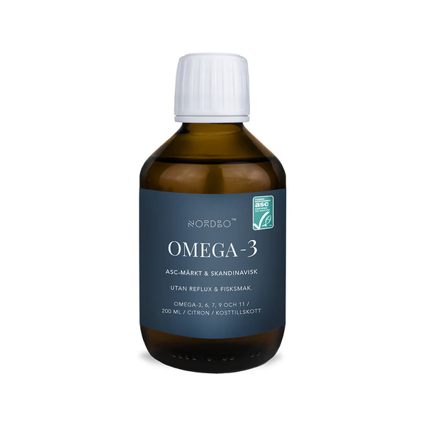 NORDBO OMEGA 3 200 ML - FRA BÆREDYGTIGT FISKERI