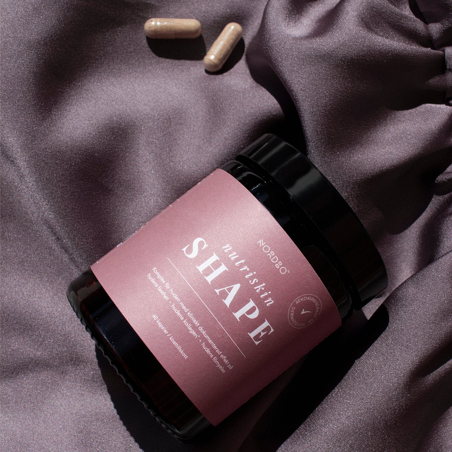 NORDBO NUTRISKIN SHAPE 60 KAPSLER - VEGANSK