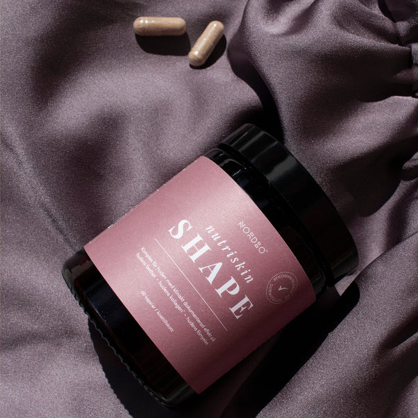 NORDBO NUTRISKIN SHAPE 60 KAPSLER - VEGANSK