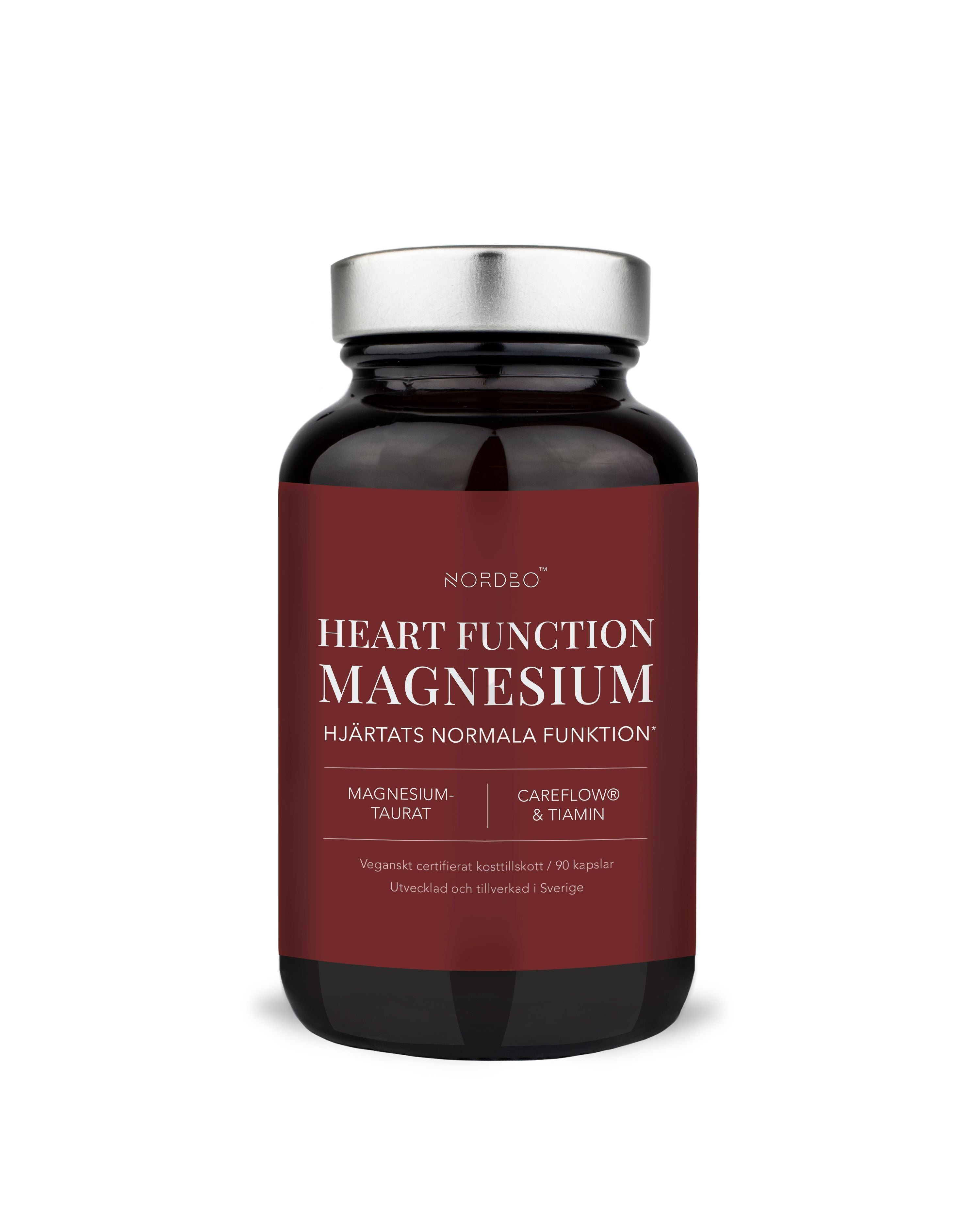 NORDBO HEART FUNCTION MAGNESIUM 90 KAP - VEGANSK