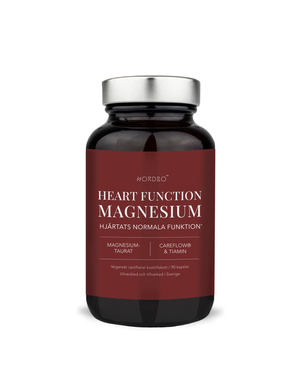 NORDBO HEART FUNCTION MAGNESIUM 90 KAP - VEGANSK