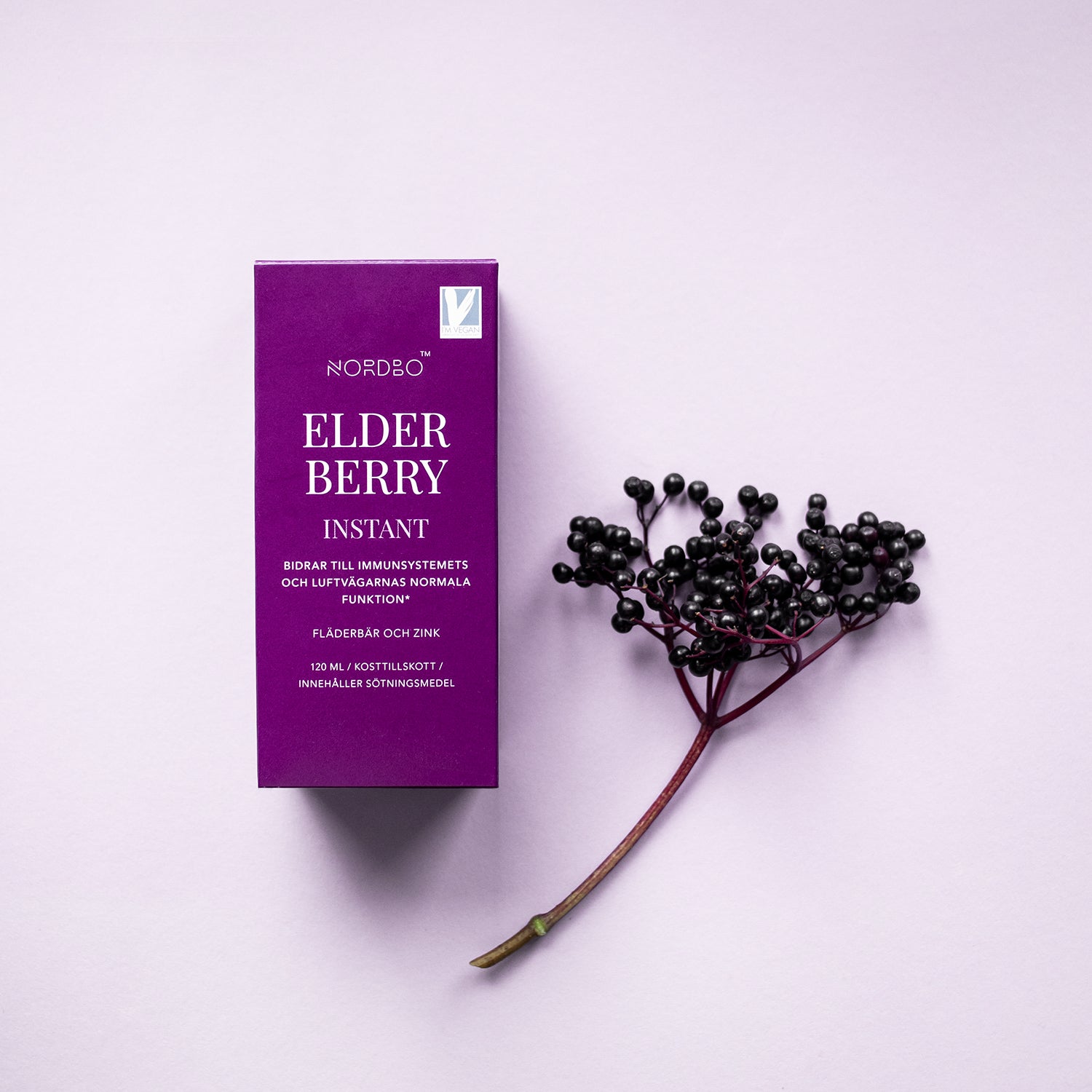 NORDBO ELDERBERRY INSTANT 120 ML