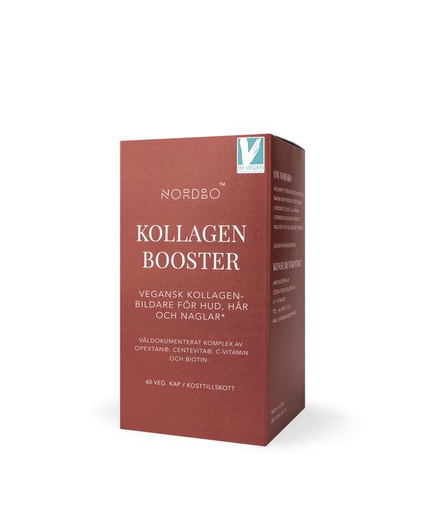 NORDBO KOLLAGEN BOOSTER 60 KAPSLER - VEGANSK