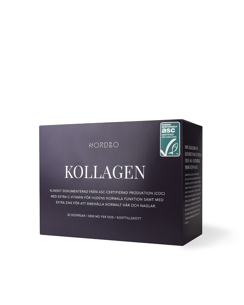 NORDBO KOLLAGEN 30 POSER/180 G. - ASC CERTIFICERET