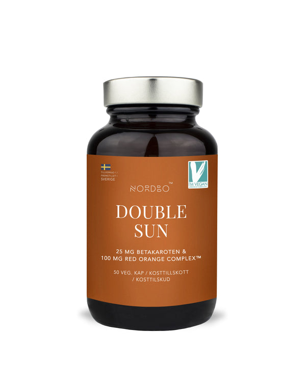 NORDBO DOUBLE SUN 50 KAPSLER - VEGANSK