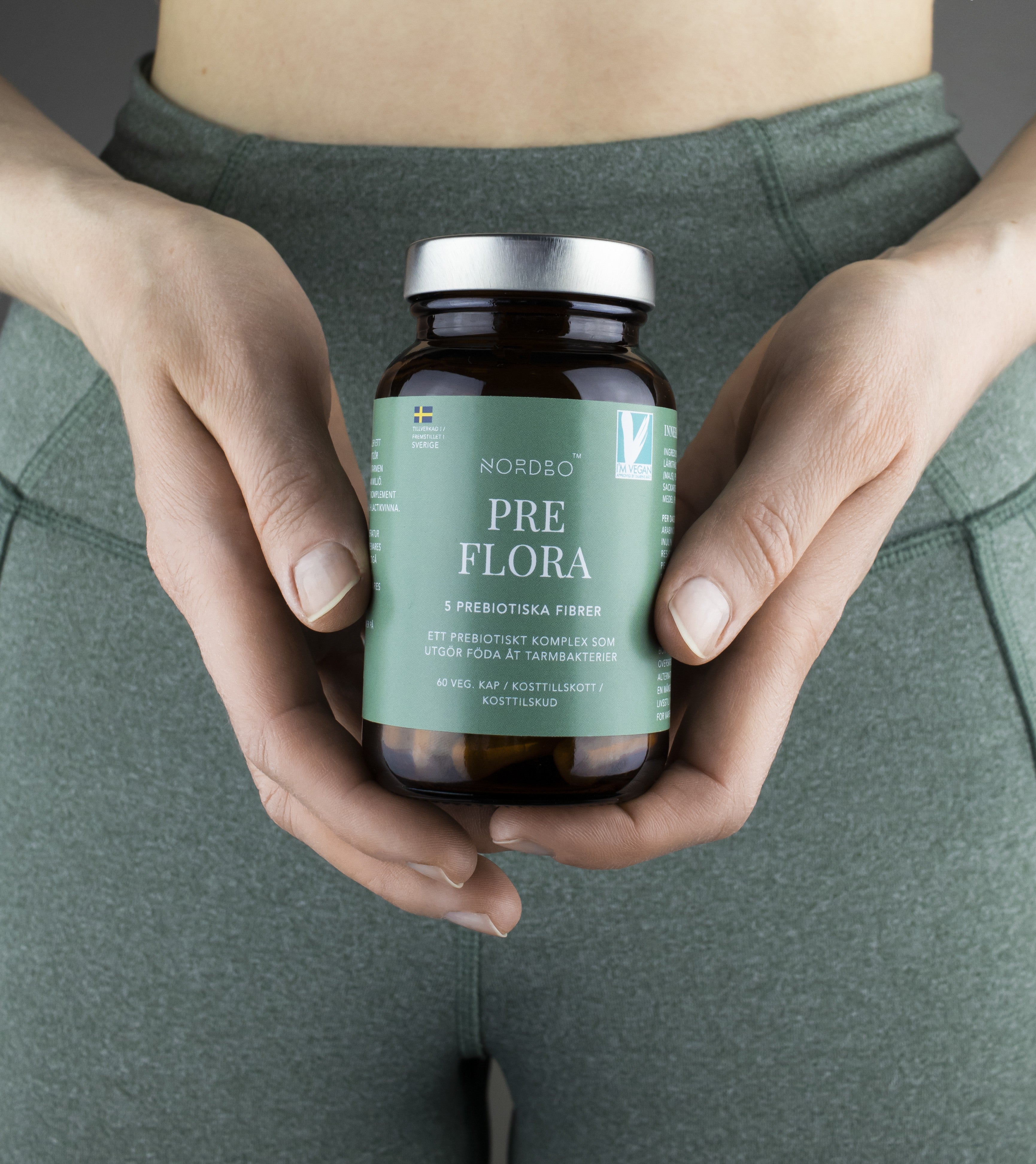 NORDBO PREFLORA 60 KAPSLER - VEGANSK