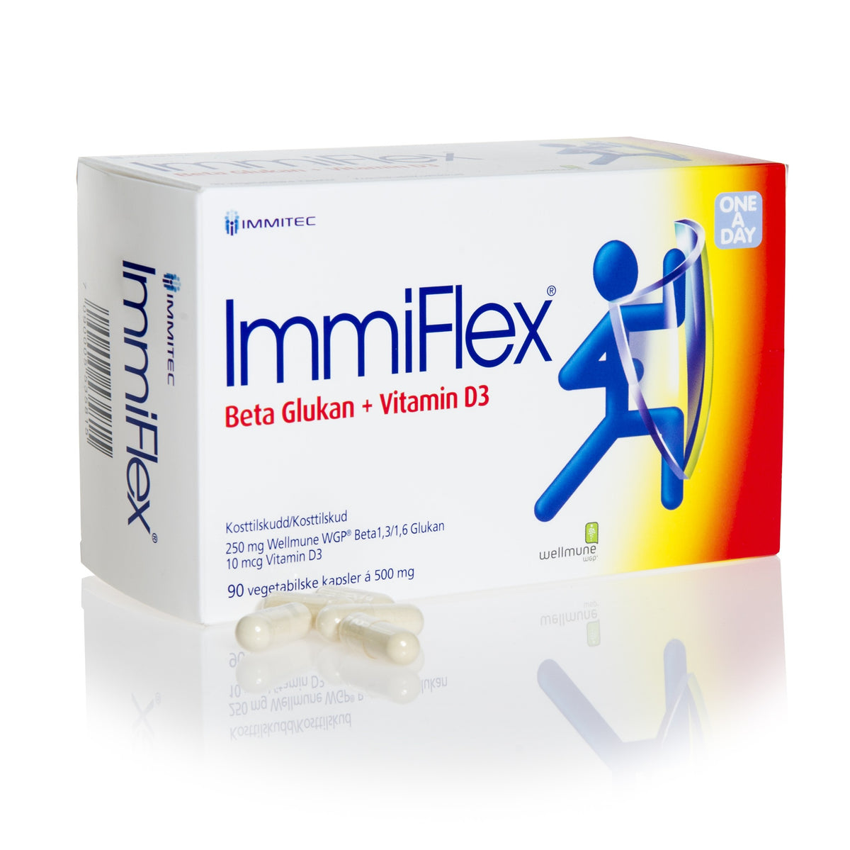 ImmiFlex - 90 kapsler á 250 mg. – Acupharma